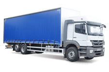 Van Hire Stornoway - 26 Tonne Curtain Side Truck - Truck hire Stornoway