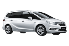 Van Hire Stornoway - Vauxhall Zafira 5 + 2 - Minibus hire Stornoway